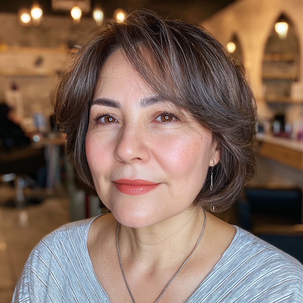 Modern Textured Bob with Soft Volume
