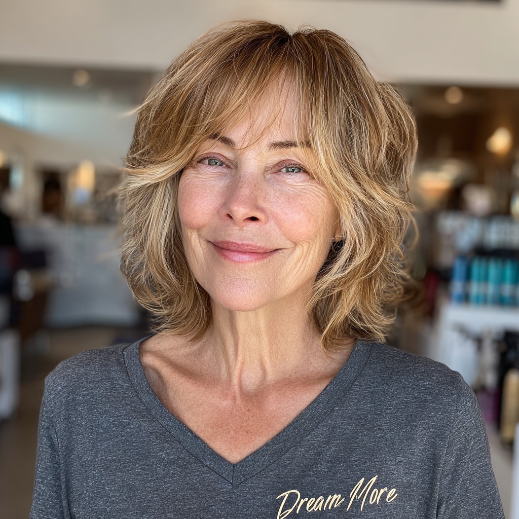 Modern Textured Shag with Soft Waves