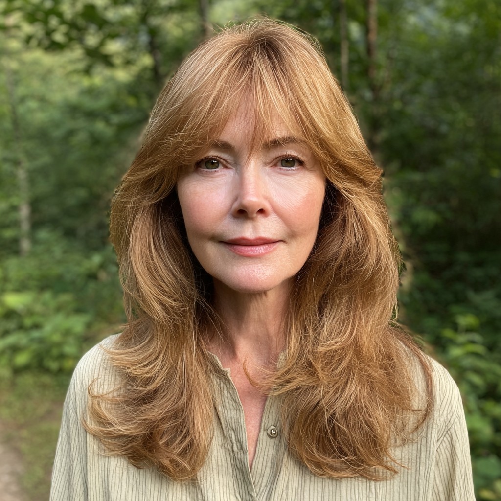 Soft Layered Cut with Gentle Face-Framing Layers