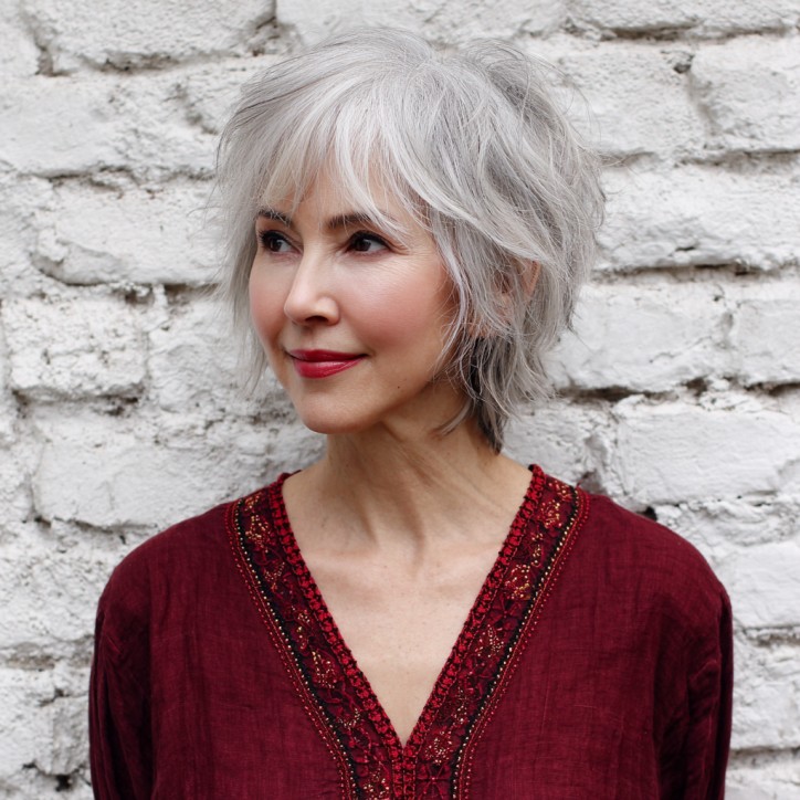 Stylish Textured Mushroom Bob with Soft Volume