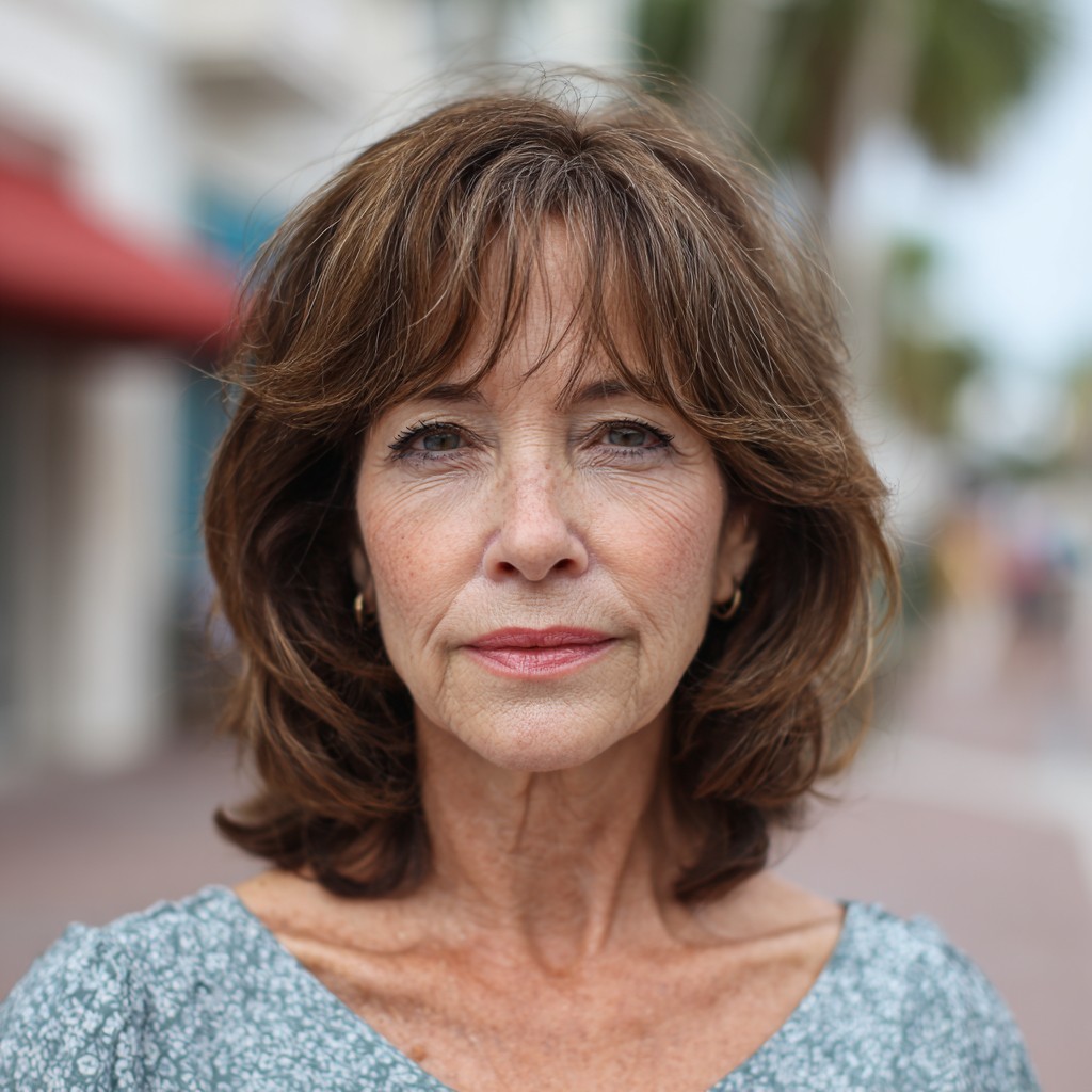 Textured Layered Cut with Soft Waves