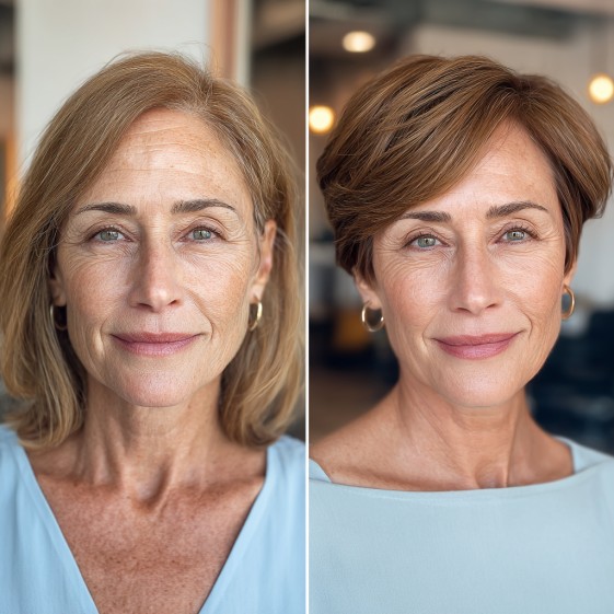 Modern Textured Bob with Subtle Layers