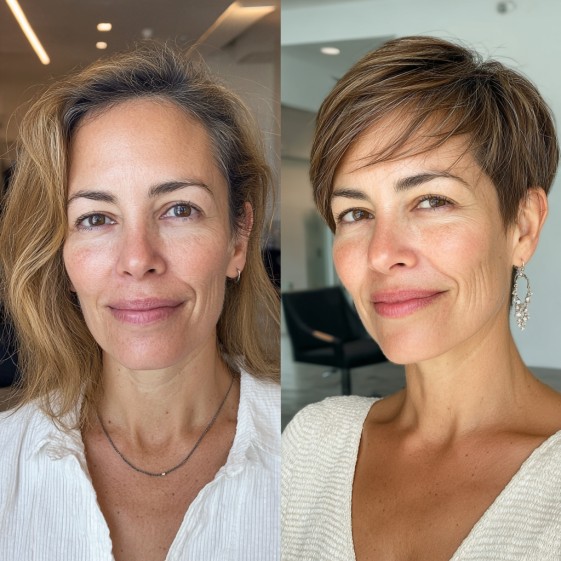 Chic Textured Trixie Cut with Soft Layers
