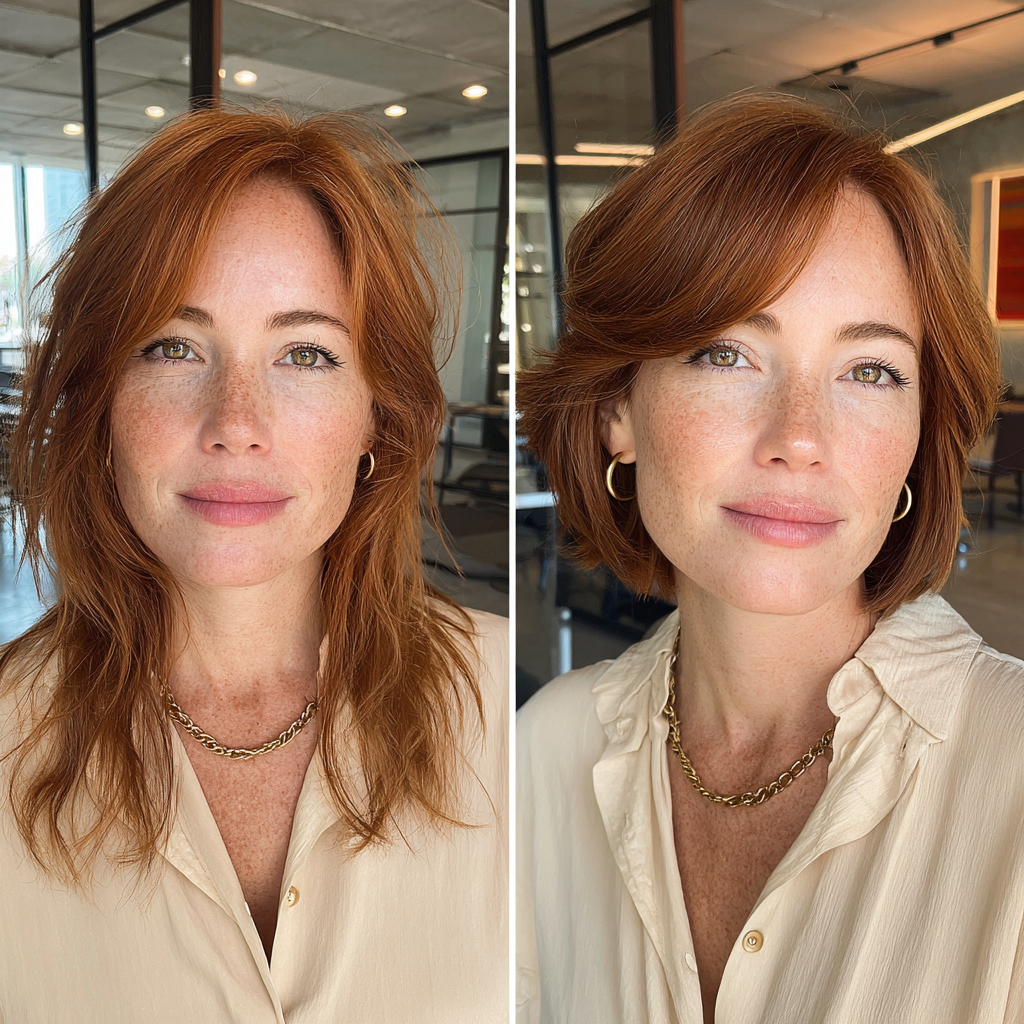 Chic Textured Bob with Soft Layers