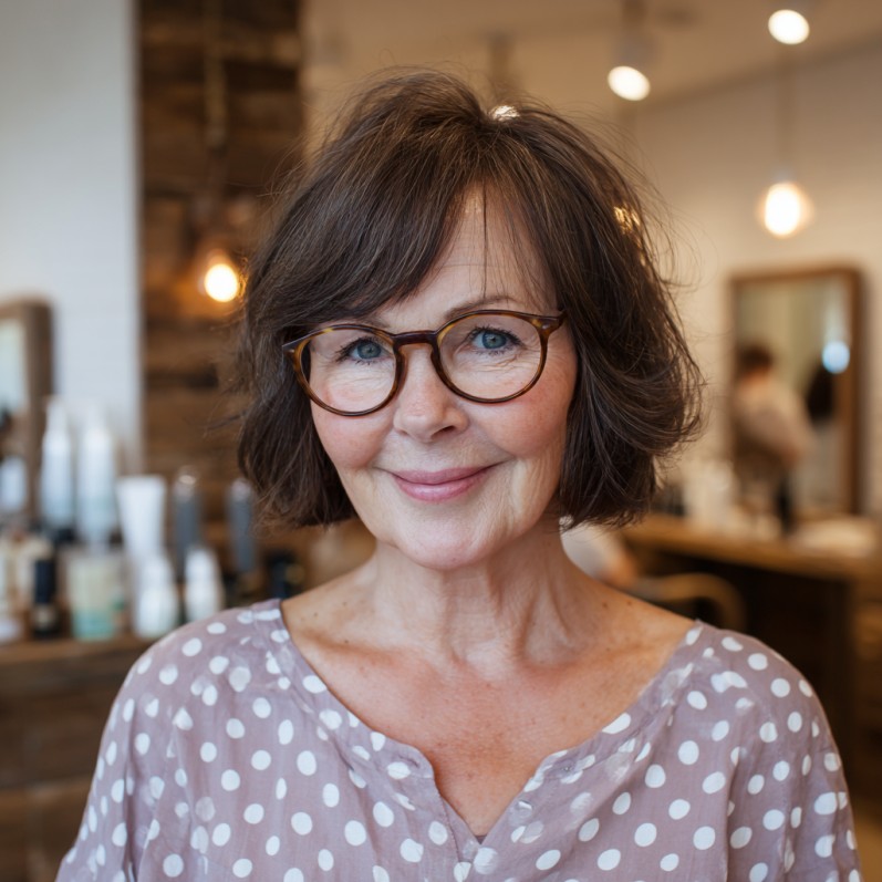 Chic Layered Bob with Soft Volume