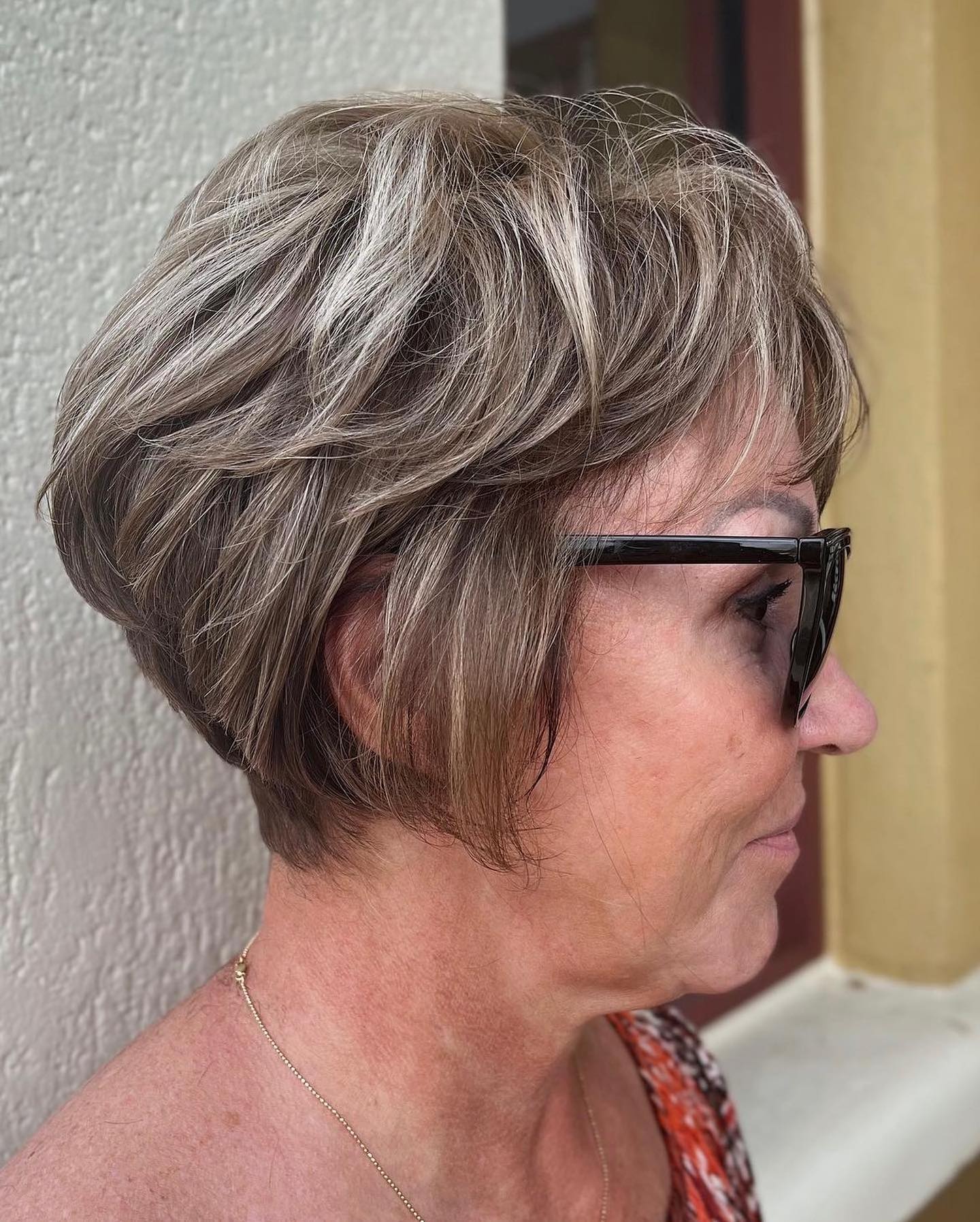 Chic Textured Wedge Cut with Soft Layers
