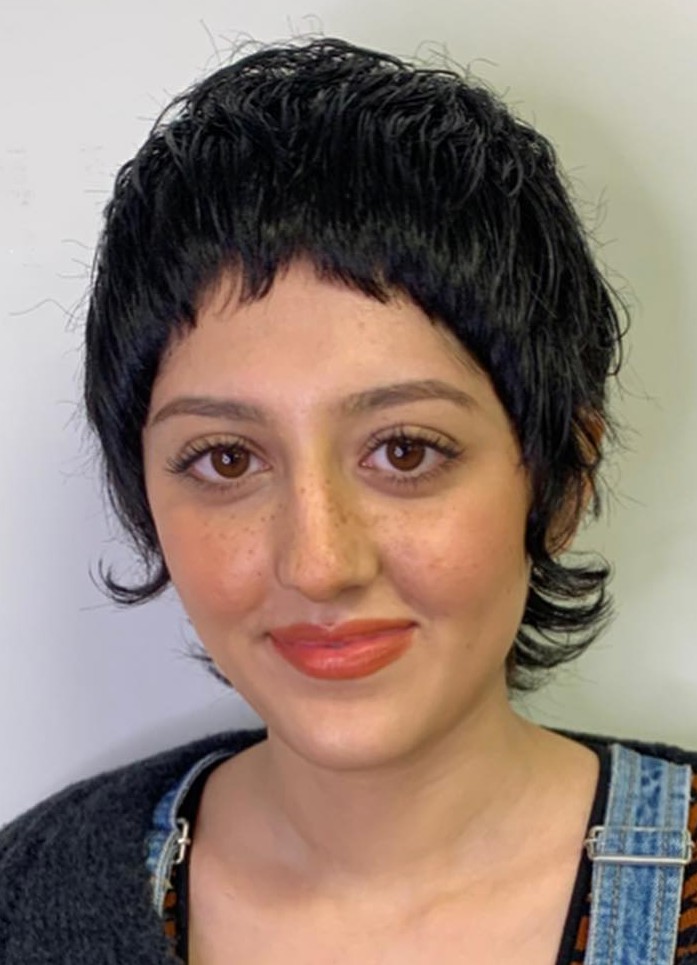 Edgy Textured Pixie Cut with Soft Fringe