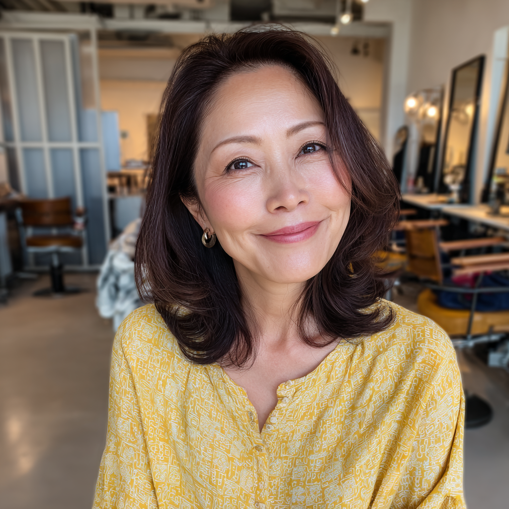 Modern Soft Layers with Gentle Face-Framing Waves