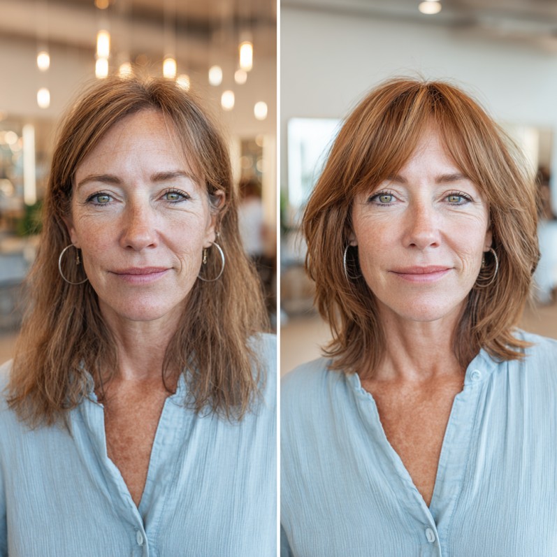 Textured Mid-Length Cut with Soft Layers