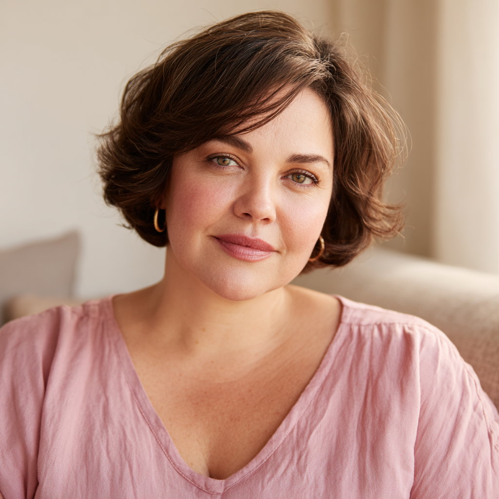 Textured Short Bob with Soft Layers