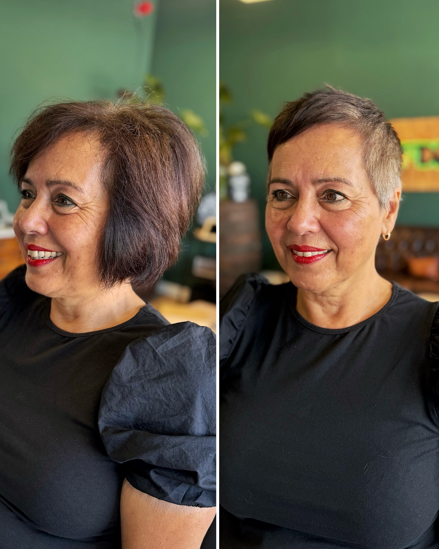 Textured Short Pixie Cut with Subtle Undercut