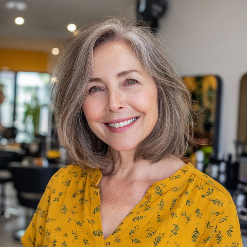 Textured Soft Bob with Subtle Layers