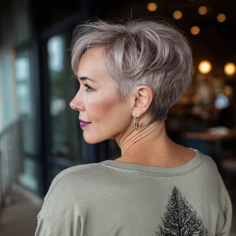 Soft Textured Pixie with Subtle Layering
