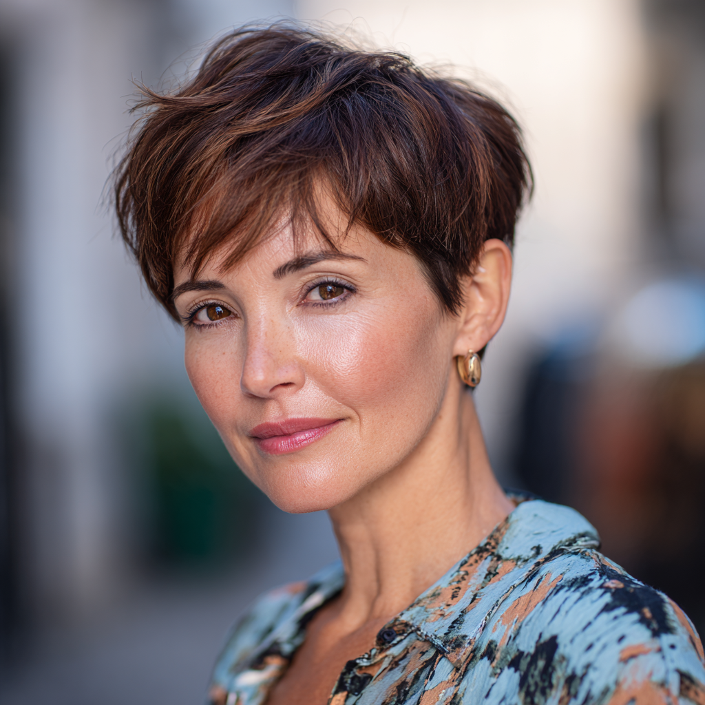 Chic Modern Pixie with Soft Textured Layers