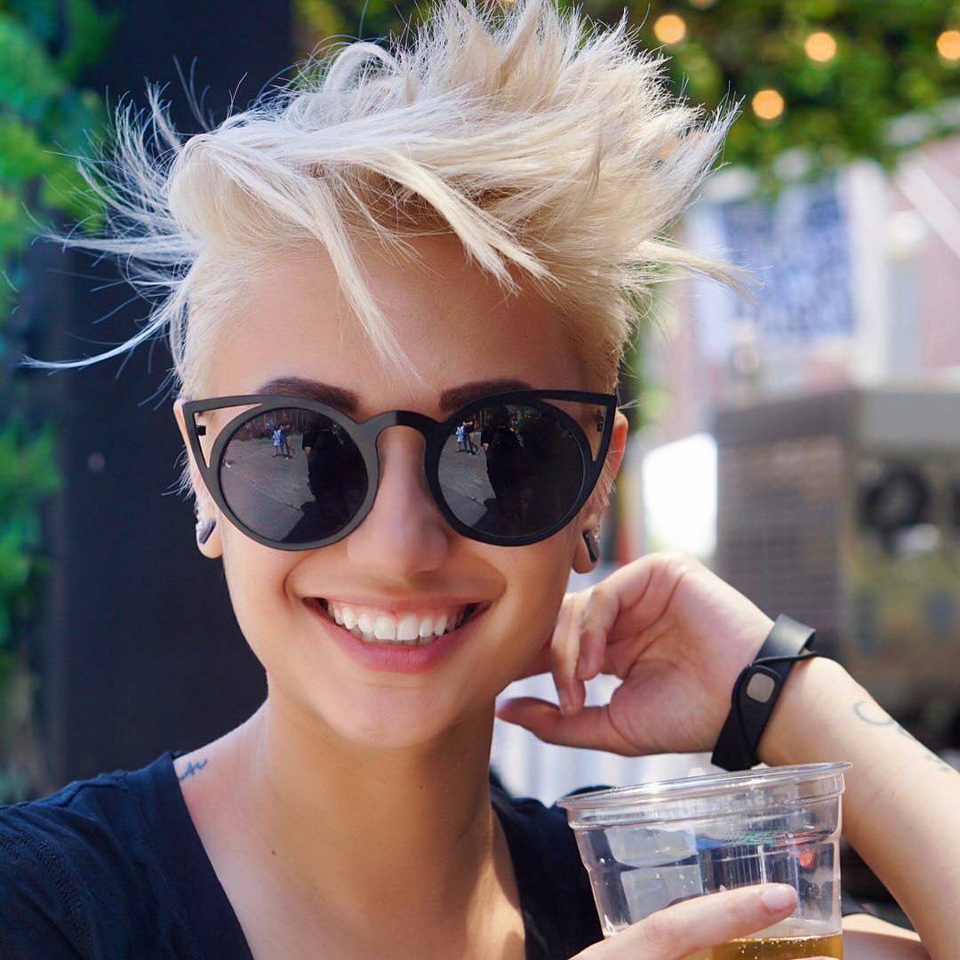 Bold Spiky Short Pixie with Textured Layers