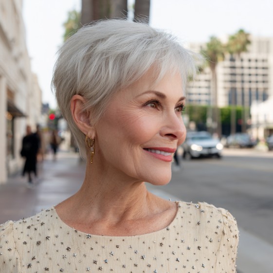 Chic Textured Pixie with Soft Layers