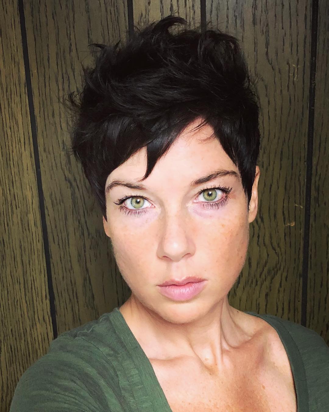 Textured Short Pixie Cut with Playful Volume
