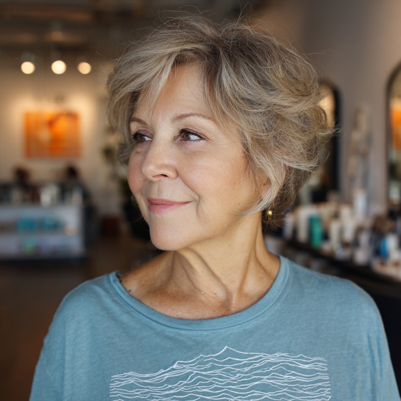 Chic Soft Textured Bob with Subtle Layers
