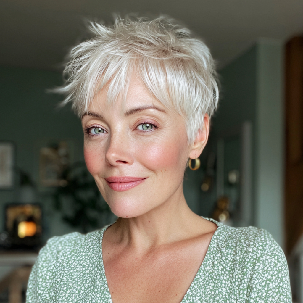 Modern Wispy Pixie with Textured Layers