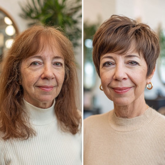 Chic Textured Pixie Cut with Subtle Layers