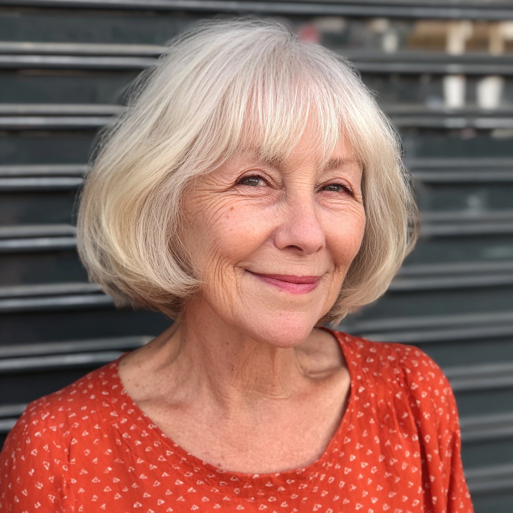 Charming Soft Bob with Subtle Layers