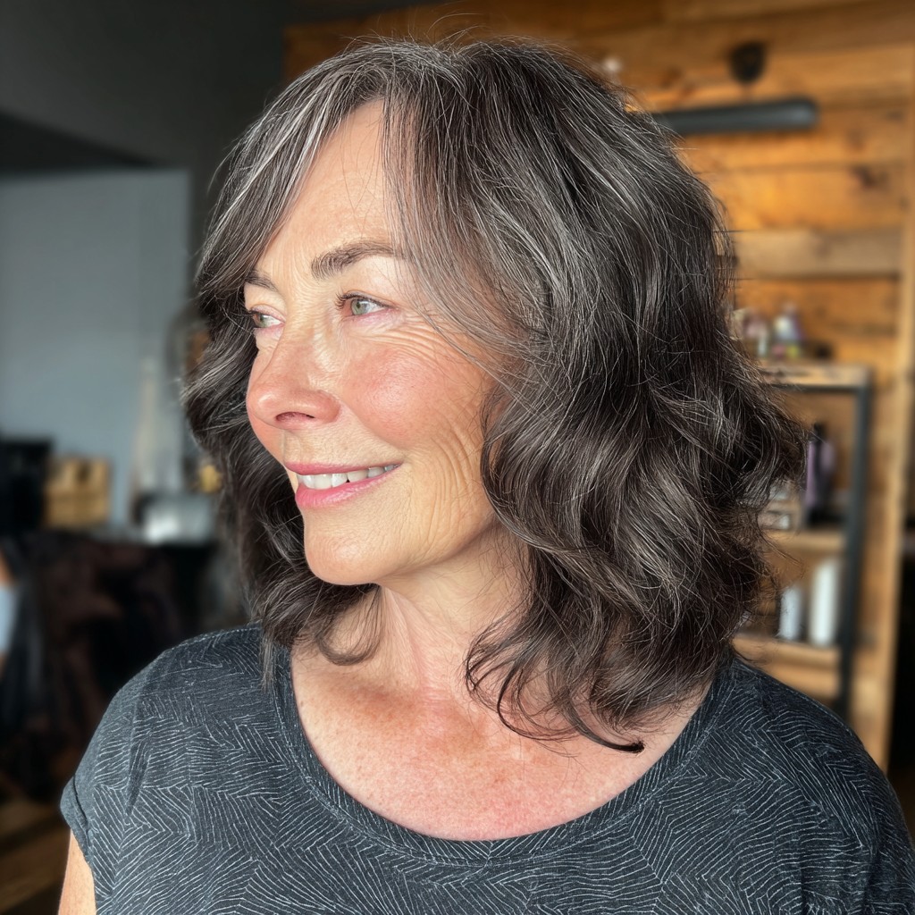 Chic Soft Waves with Subtle Layers