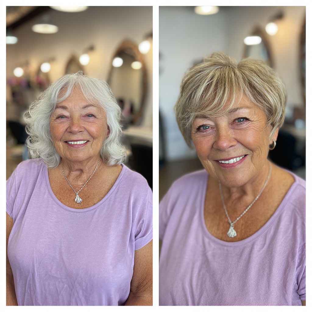 Chic Textured Pixie Bob with Soft Waves