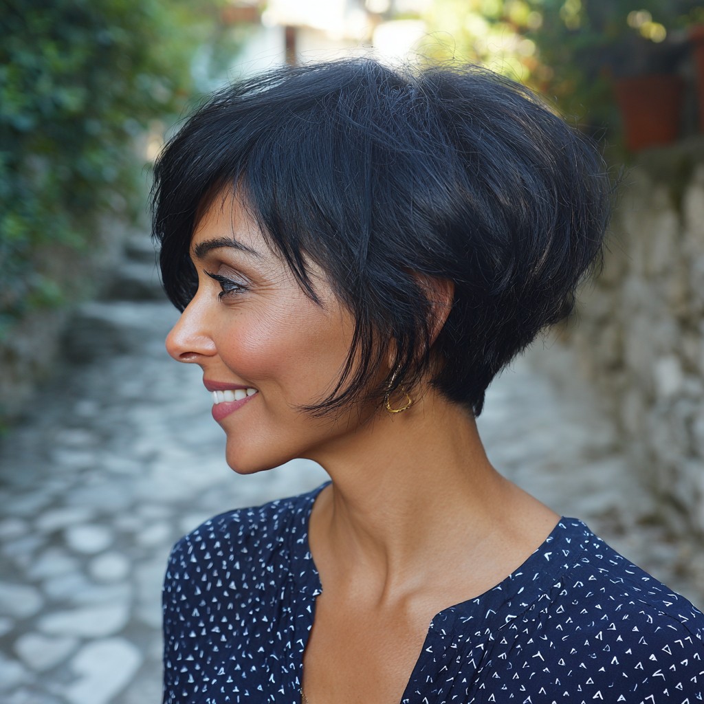 Chic Textured Pixie Cut with Soft Wispy Layers