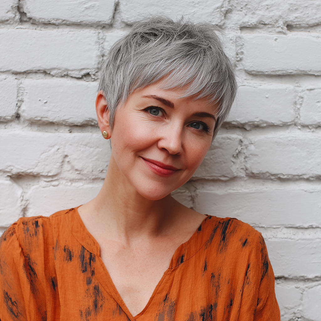 Chic Textured Pixie with Subtle Layers