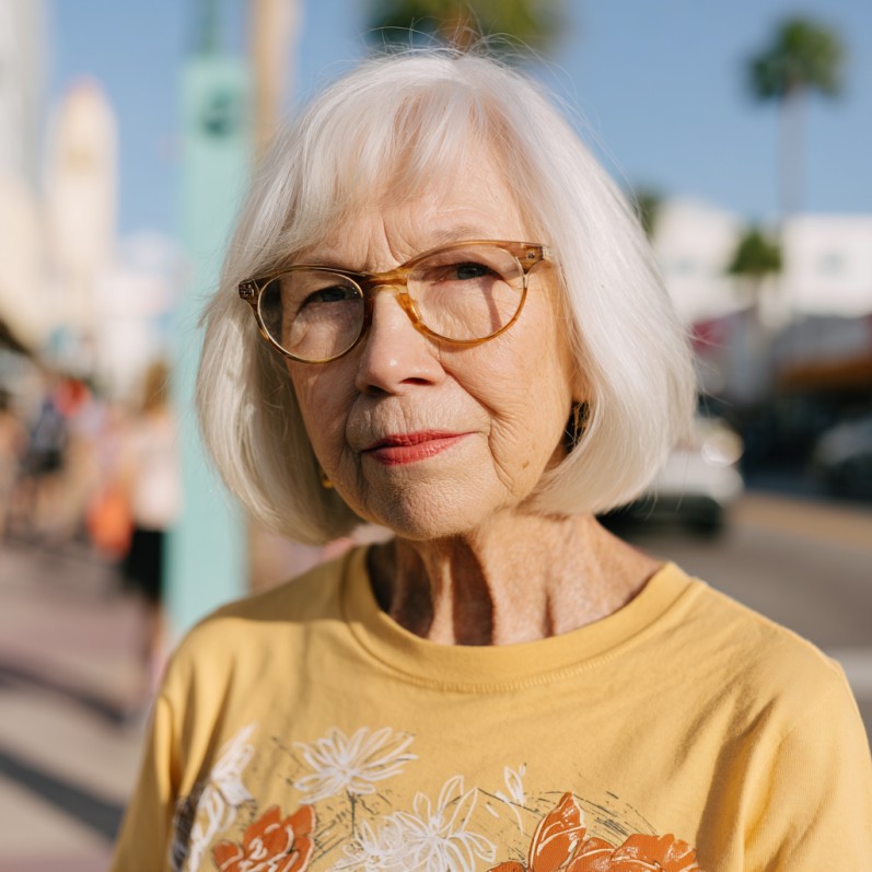 Classic Blunt Bob with Subtle Volume