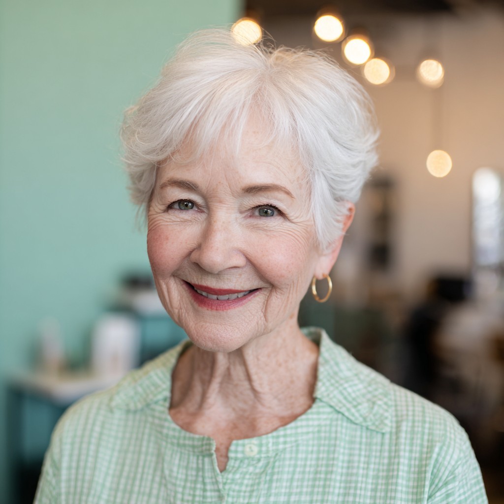 Playful Textured Pixie Cut with Subtle Layers