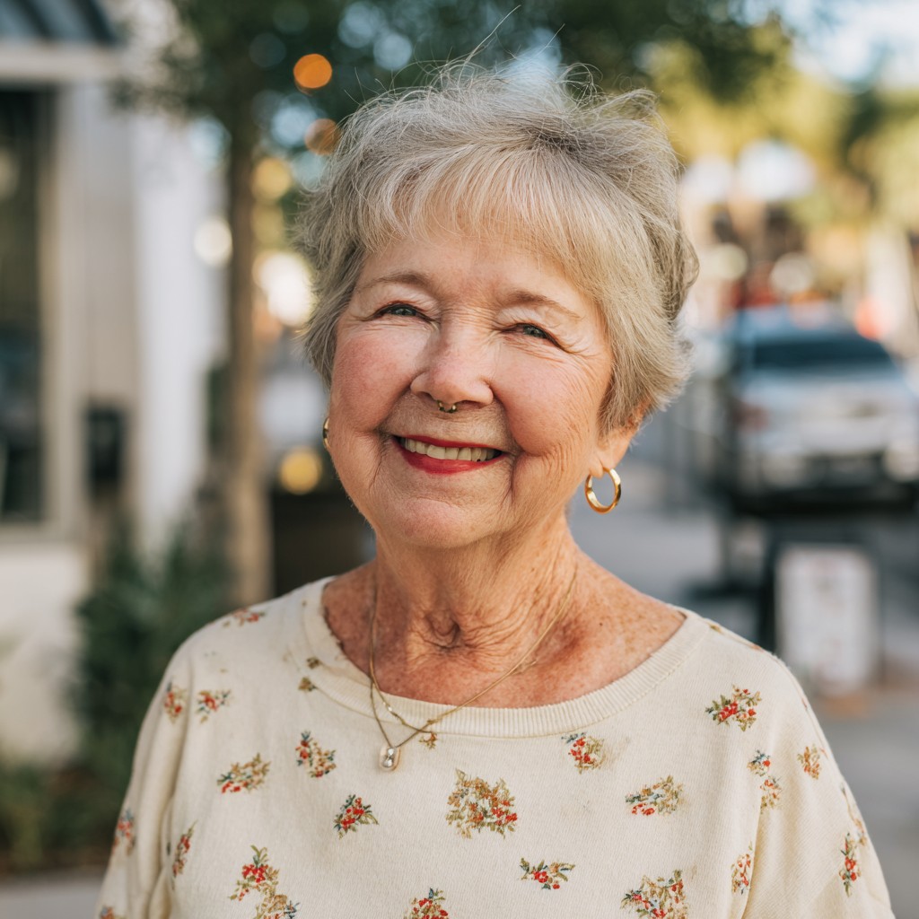 Soft Textured Baby Bangs with Fluffy Short Layers