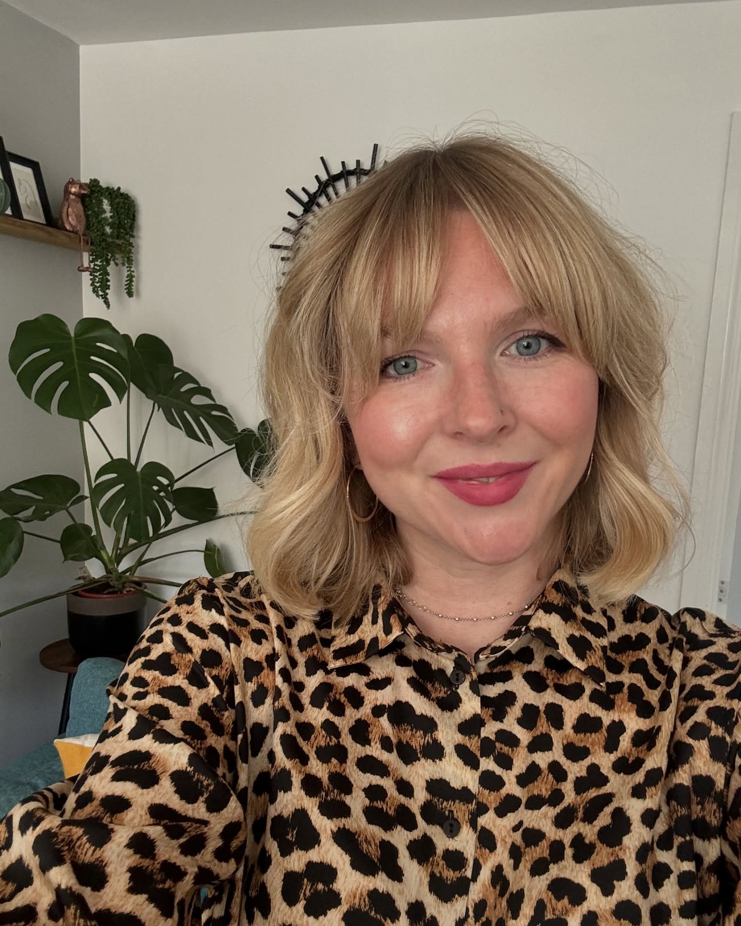 Soft Textured Bob with Curtain Bangs