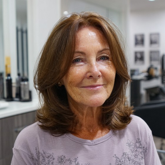 Softly Framed Long Layered Cut with Subtle Volume