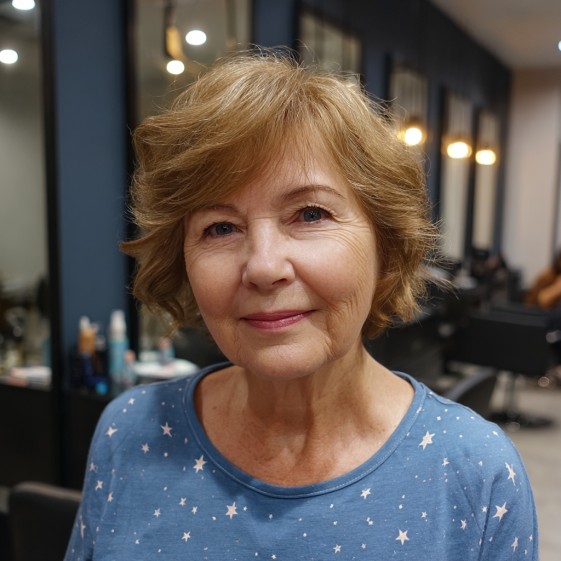 Softly Textured Short Cut with Gentle Waves