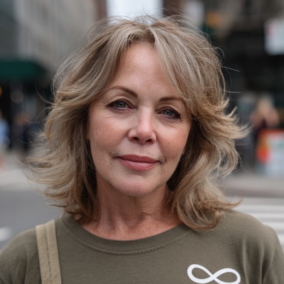 Softly Textured Shoulder-Length Cut with Gentle Layers