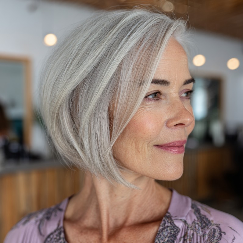 Stylish Textured Bob with Soft Volume