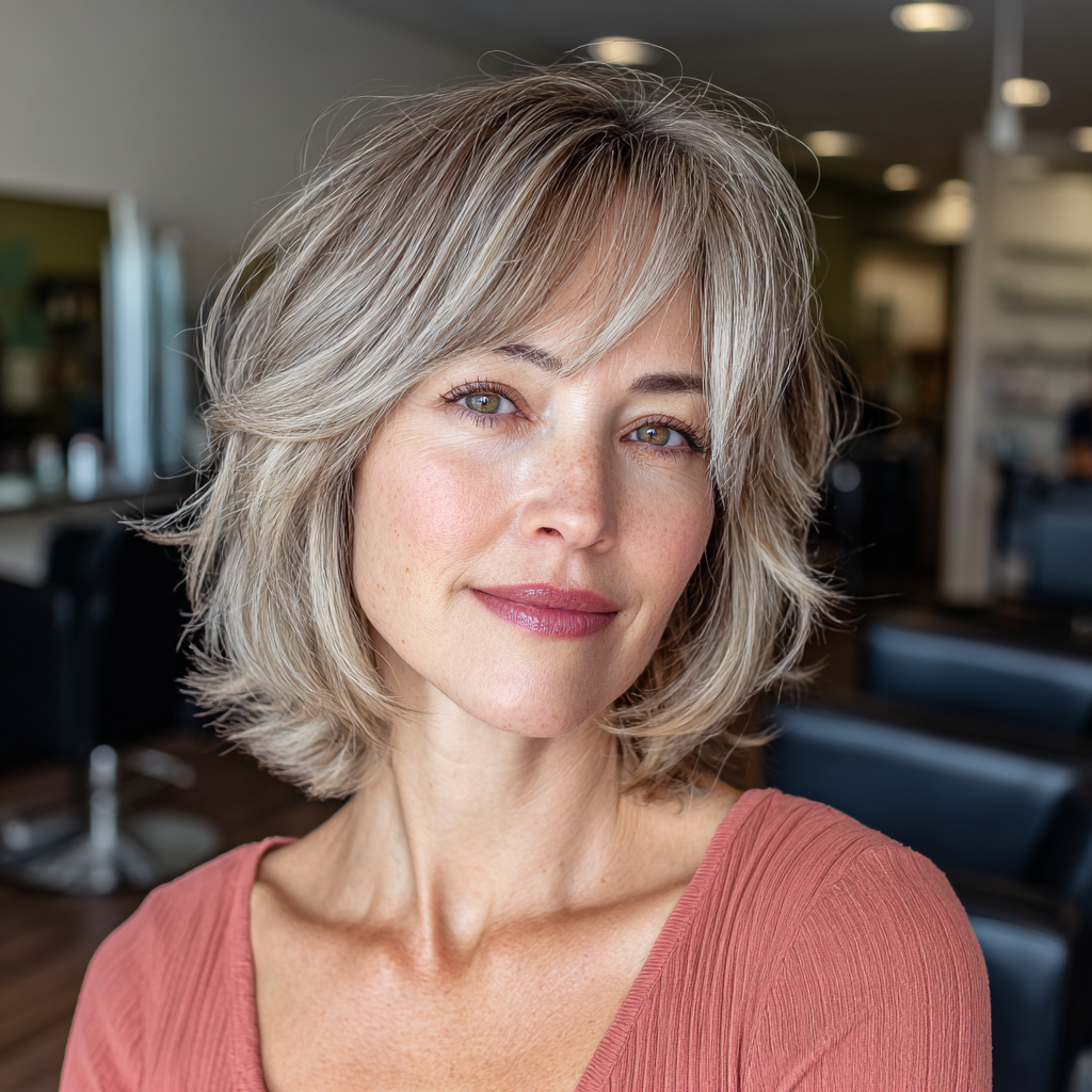 Textured Blonde Shag with Soft Layers