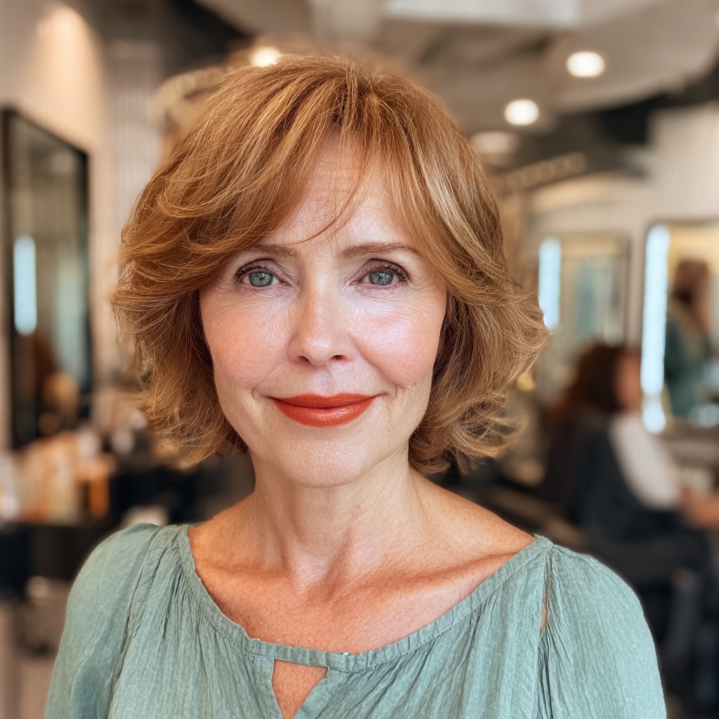 Charming Soft Layered Cut with Gentle Volume