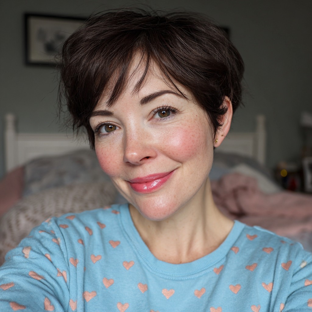 Softly Textured Pixie with Playful Volume