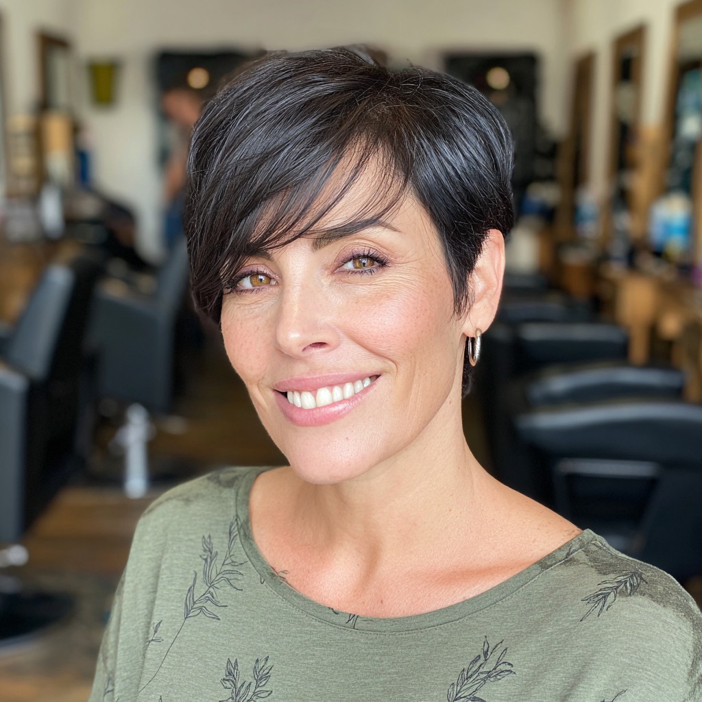 Stylish Textured Pixie with Subtle Layers