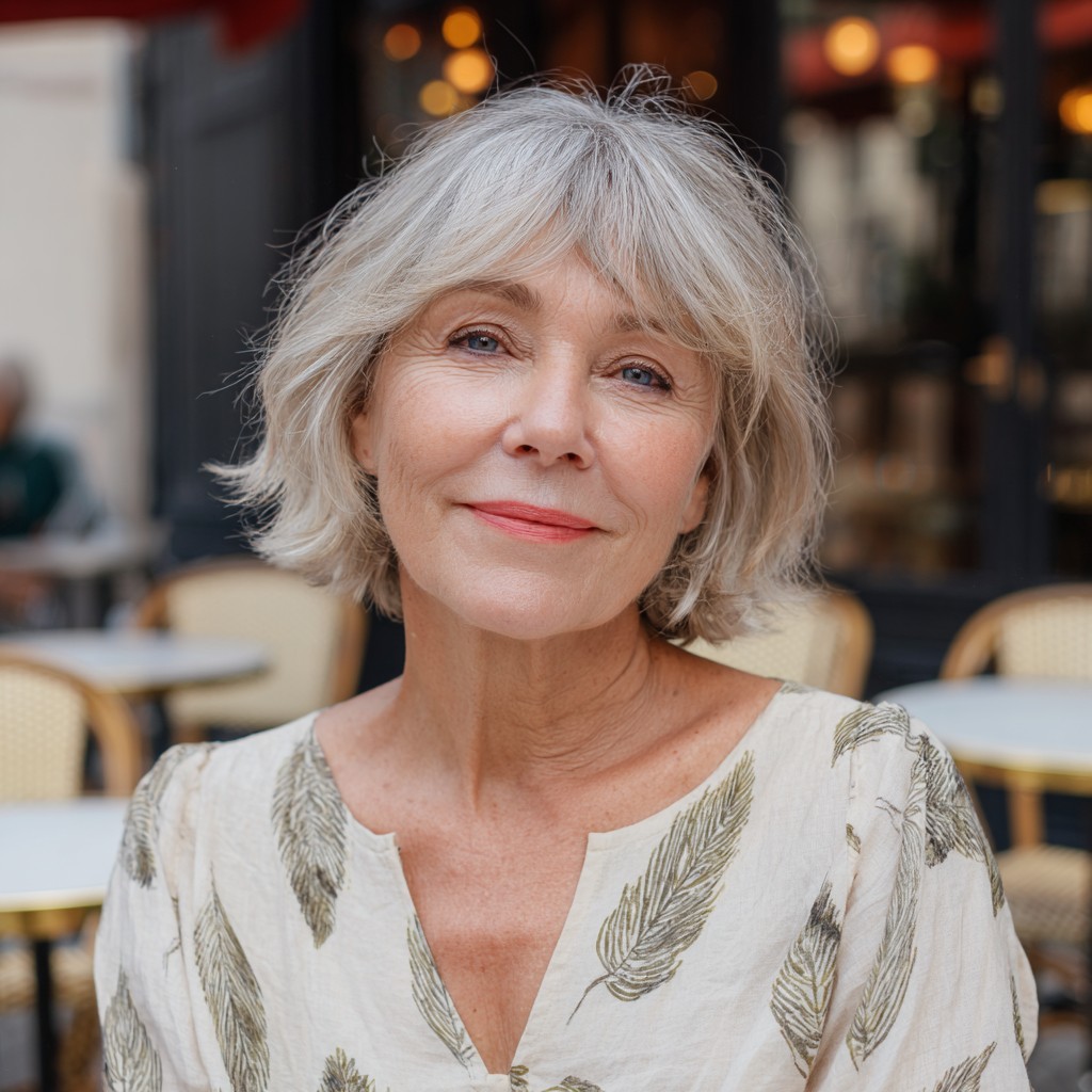 Classic Textured Bob with Soft Layers