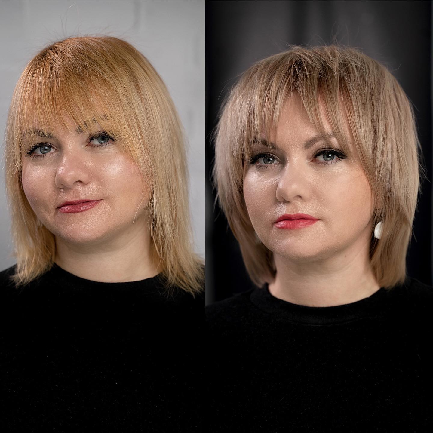 Chic Textured Bob with Subtle Bangs