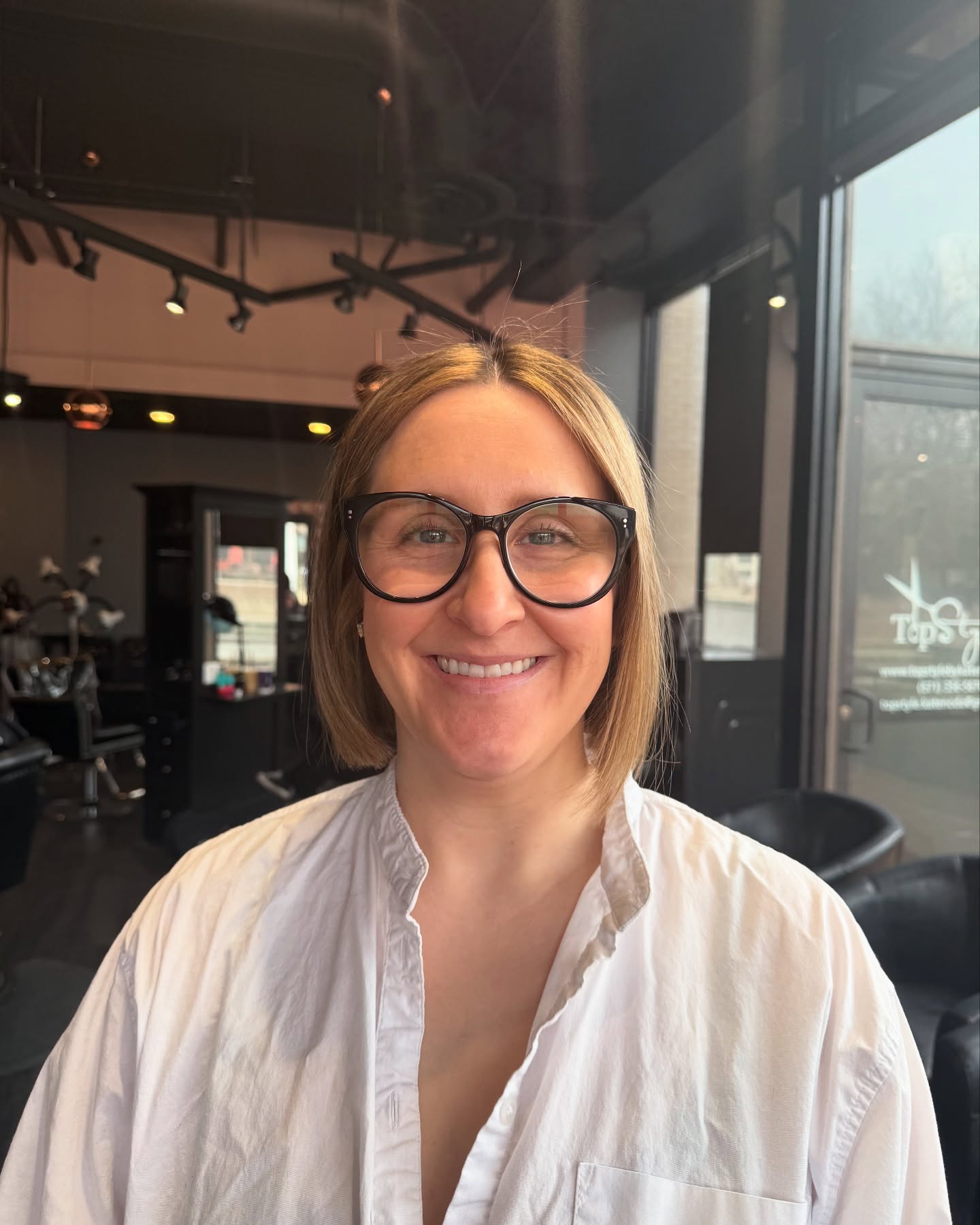 Contemporary Blunt Bob with Soft Ends