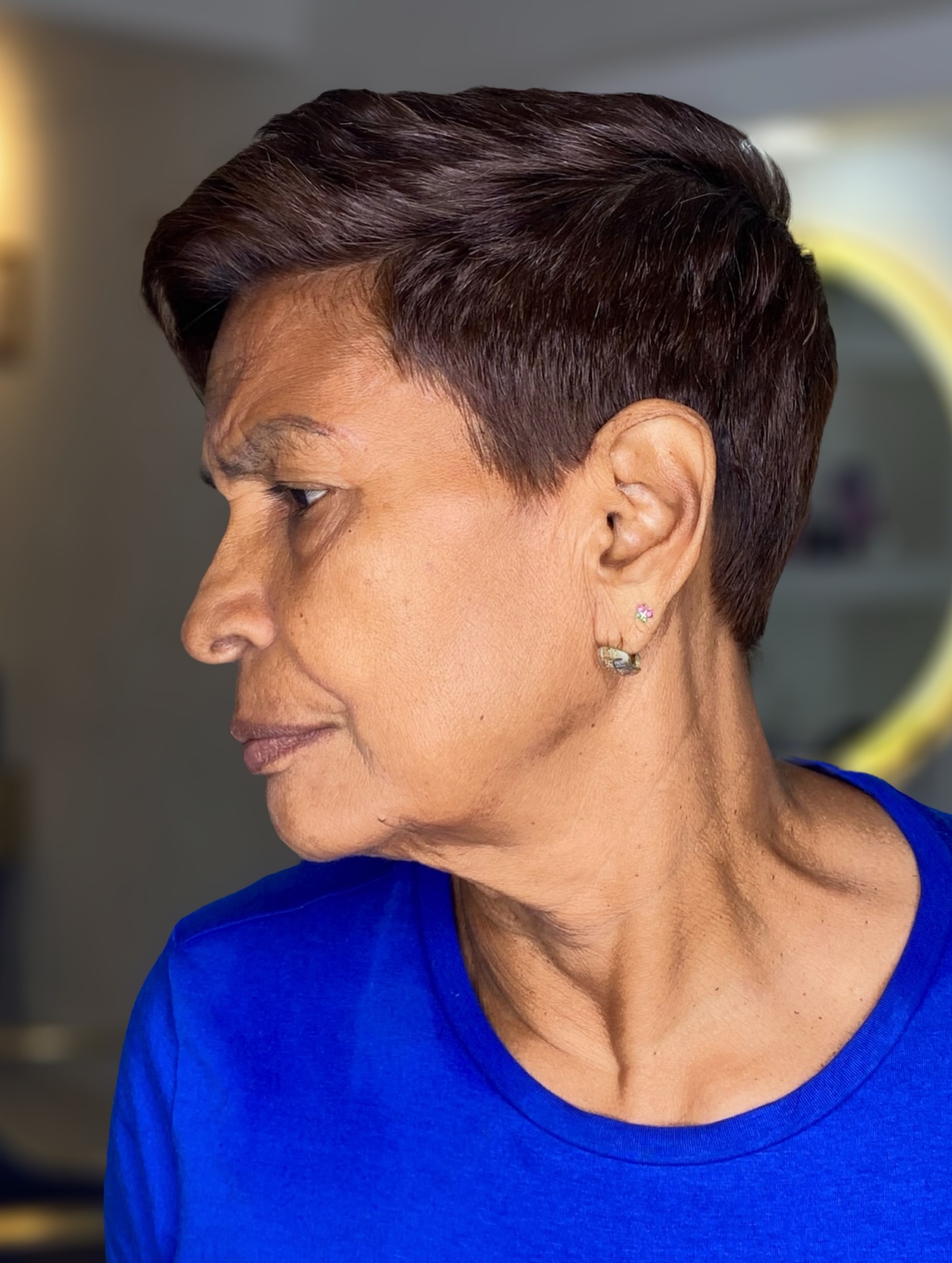 Sleek Textured Pixie with Subtle Undercut