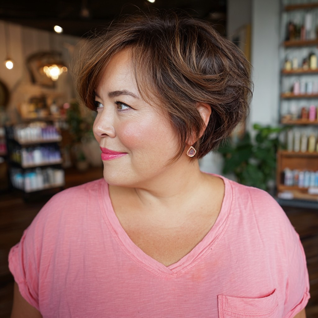 Stylish Textured Pixie Cut with Soft Layers