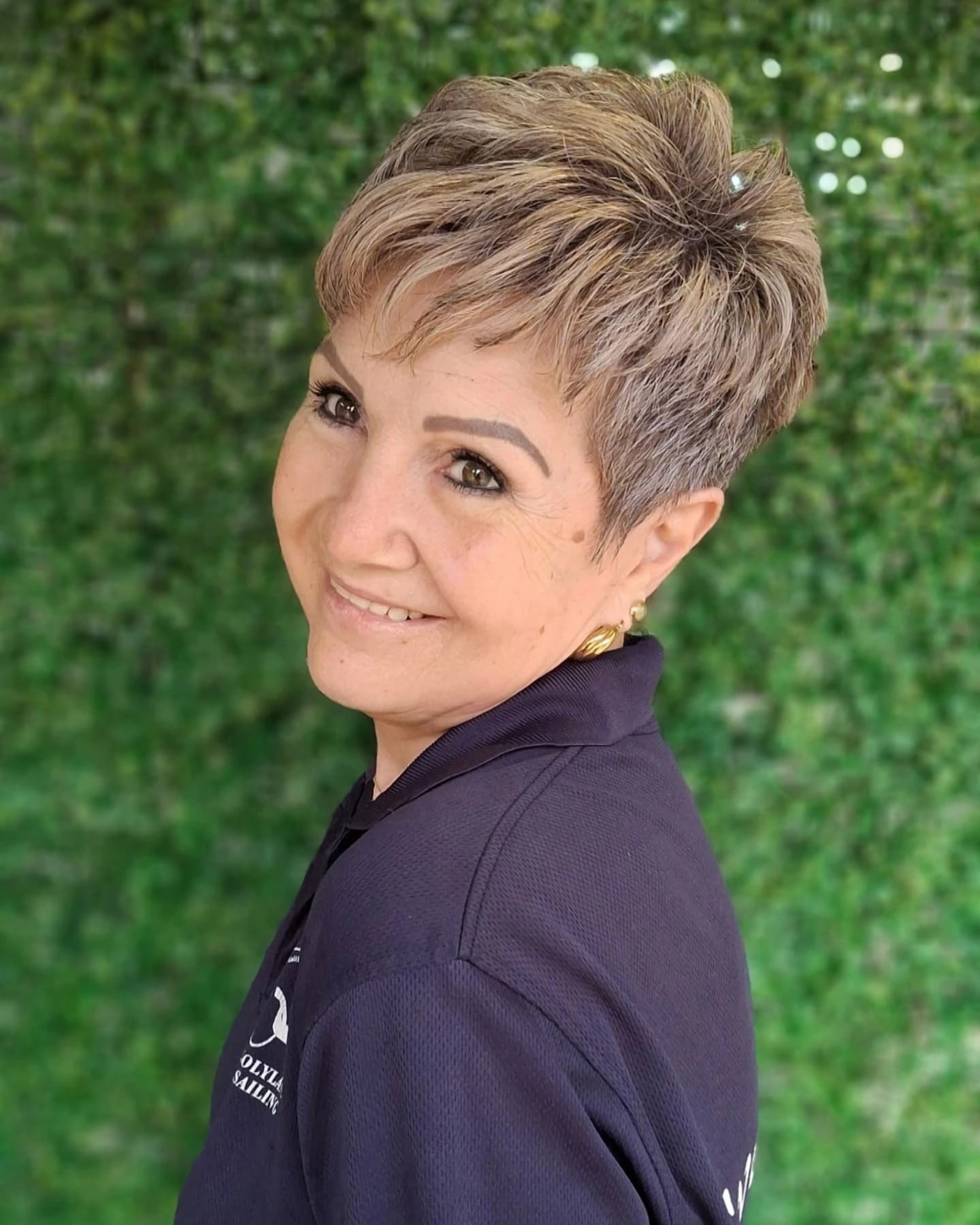 Textured Short Pixie with Soft Volume