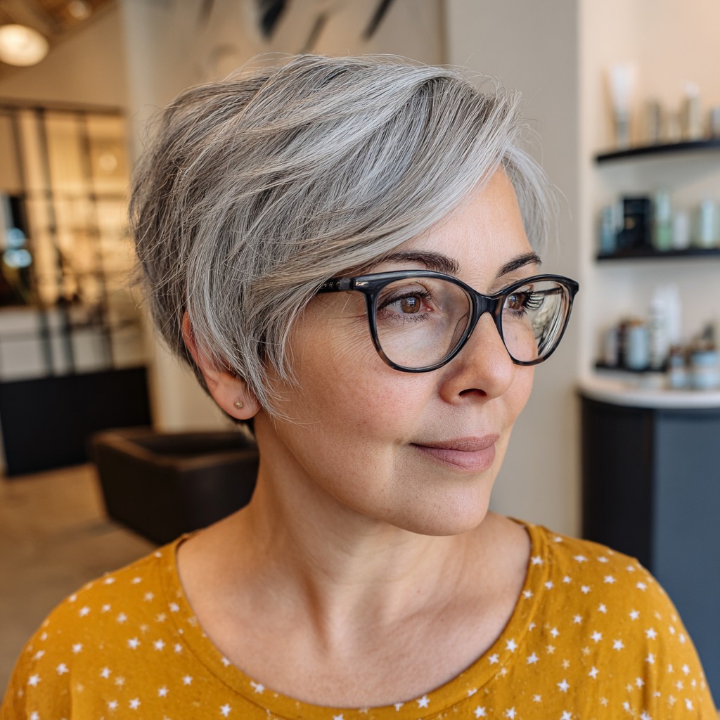 Chic Textured Pixie with Soft Layers