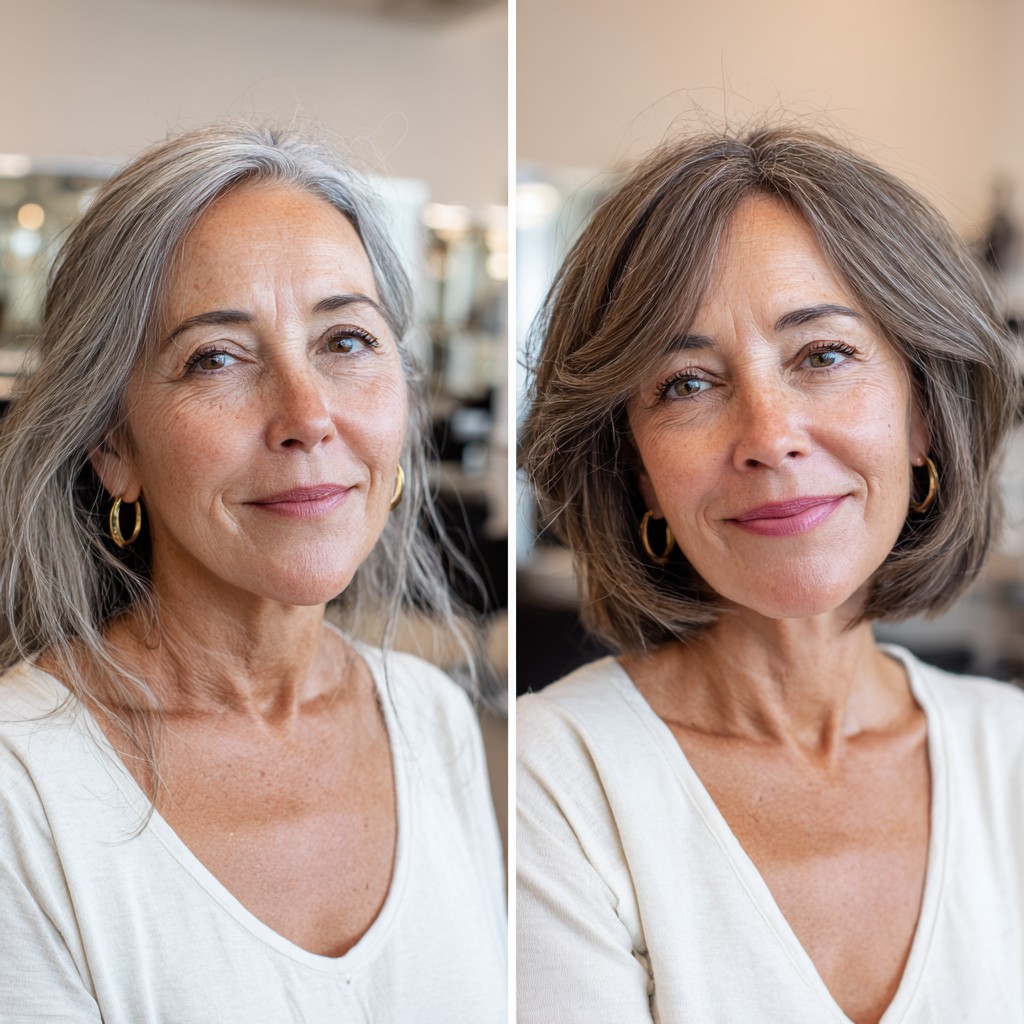 Chic Textured Bob with Soft Layered Ends