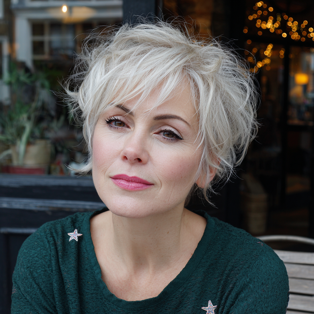 Chic Textured Pixie Bob with Soft Layers